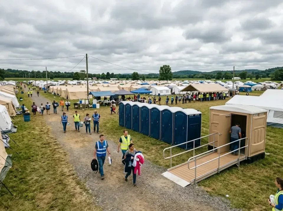 disaster-relief-camp-restrooms-010 — frequently asked questions, Dumpster & Portable Bathrooms Rental in Pickens, SC